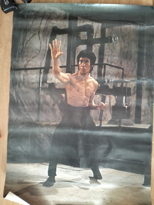 Antigo poster Bruce Lee