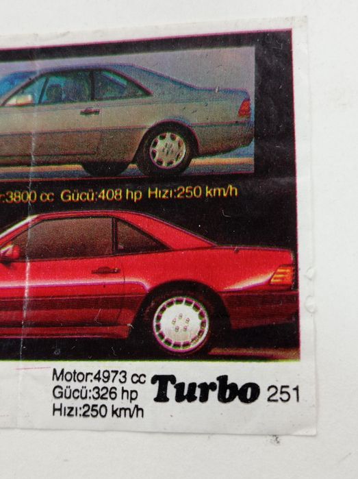 Вкладыш Turbo 251 (Mercedes Benz 500SL): 224 грн