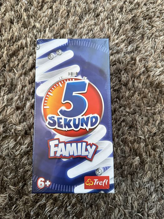 Nowa gra 5 Sekund Family 6+ Firmy Trefl