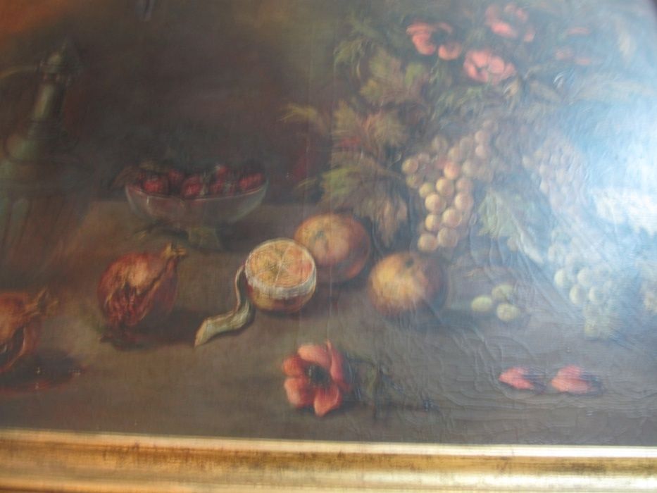pintura, oleo ,obra da consagrada artista Lucília de brio