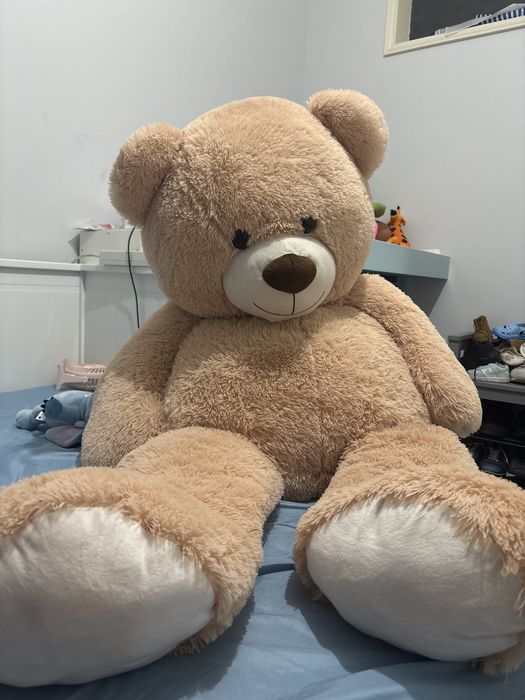 urso de peluche castanho 1.30M