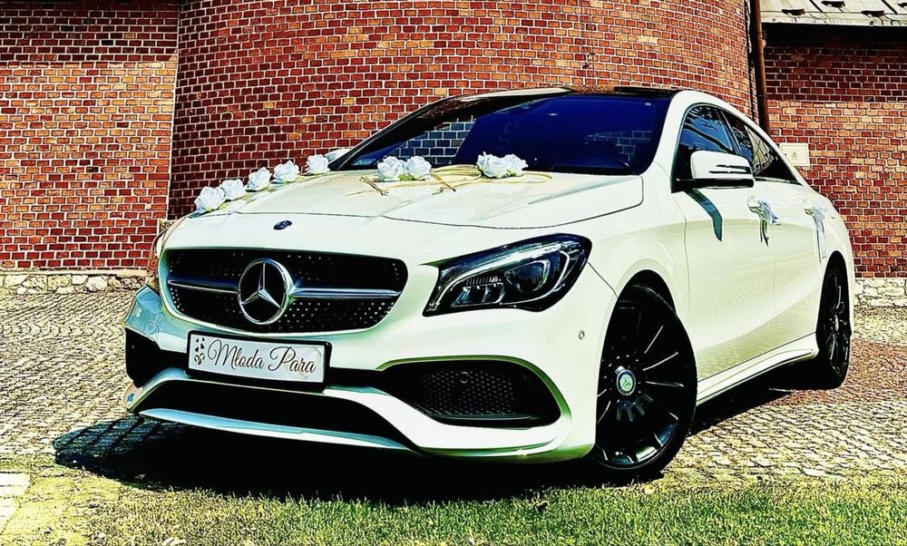 Samochód do slubu MERCEDES AMG (panorama) biały / NAJTANIEJ !