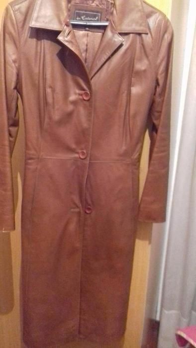 Gabardine 100% pele camel