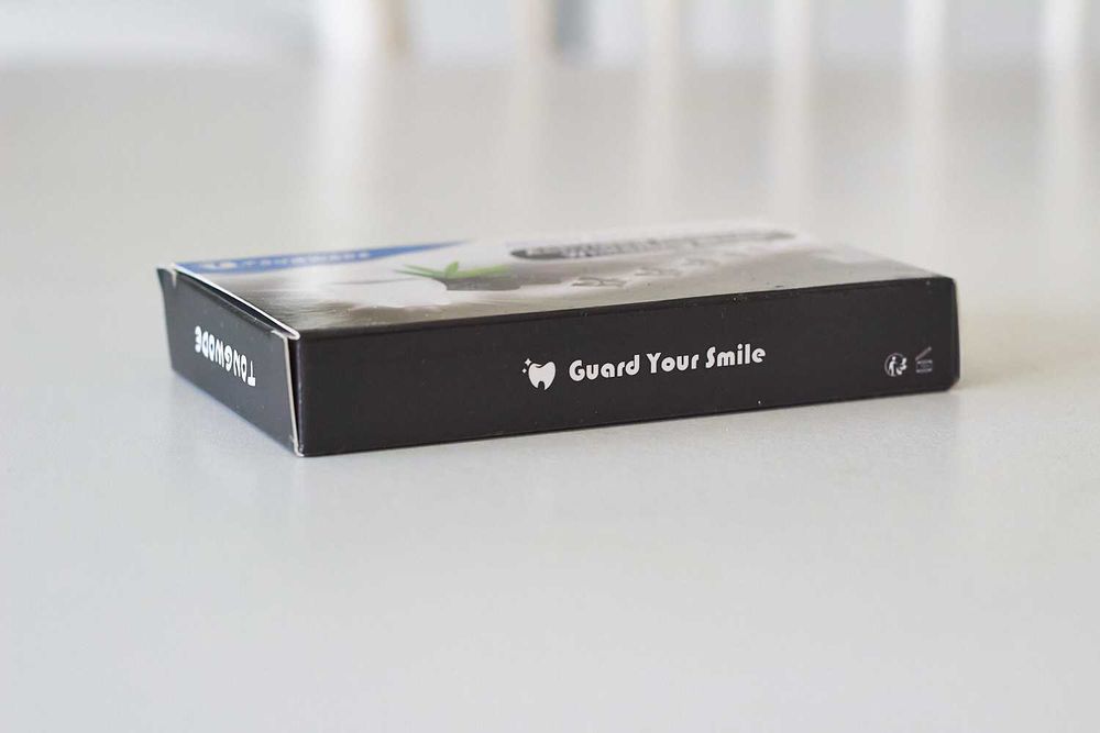 Tiras de branqueamento de carvão ativado de coco – 7 Saquetas