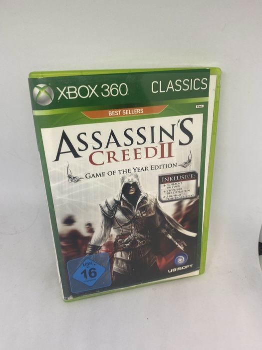 Gra Assassin's Creed II GOTY Xbox 360 X360 pudełkowa