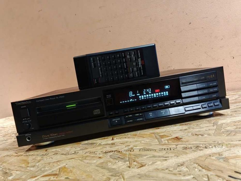 Top Model! Odtwarzacz TECHNICS SL-P550 +Pilot EUR64713 /Digital Out /Piękny Stan! Wysyłka!