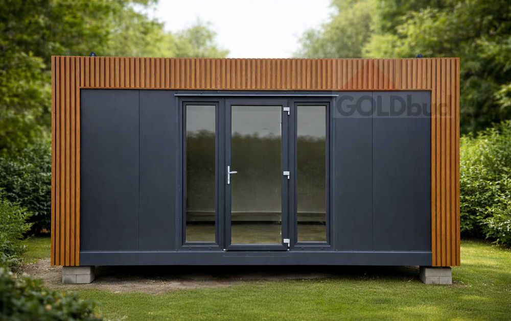 Kontener biurowy, socjalny 6x3m, konstrukcja pod HDS