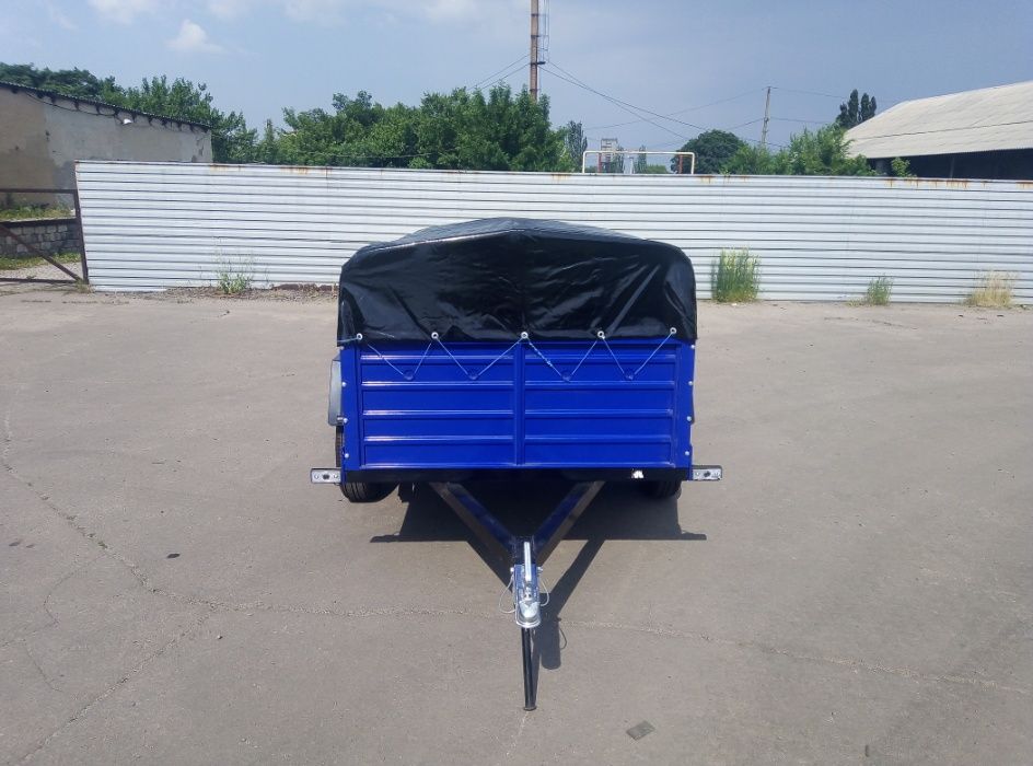 Легковий Причіп Посилений від Заводу 2.2 м. Одноосний прицеп для авто