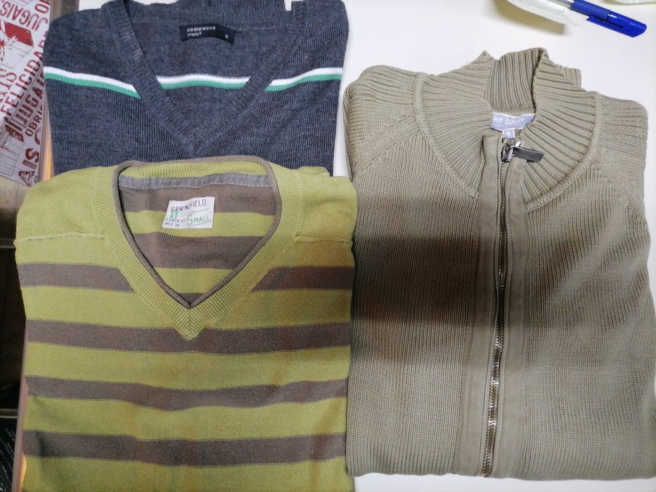 Lotes de roupa de homem