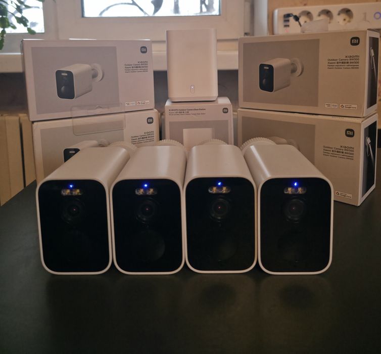 Комплект відеоспостереження Xiaomi Outdoor Camera BW300 (4 камери) + B