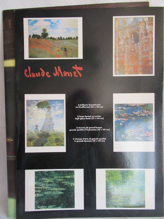 PosterBook Claude Monet