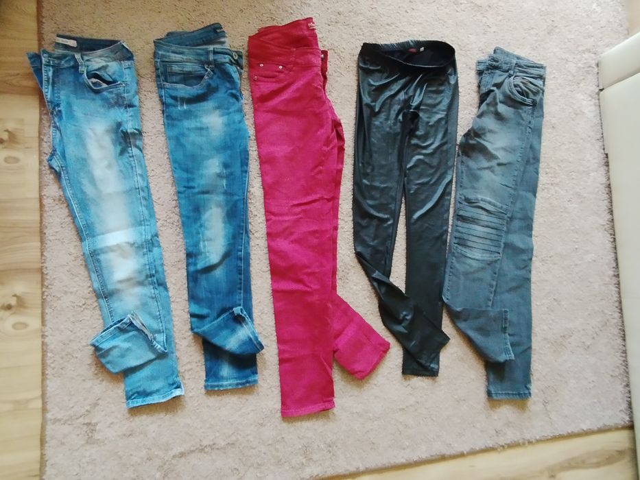 Damskie spodnie 9 par M/L/XL