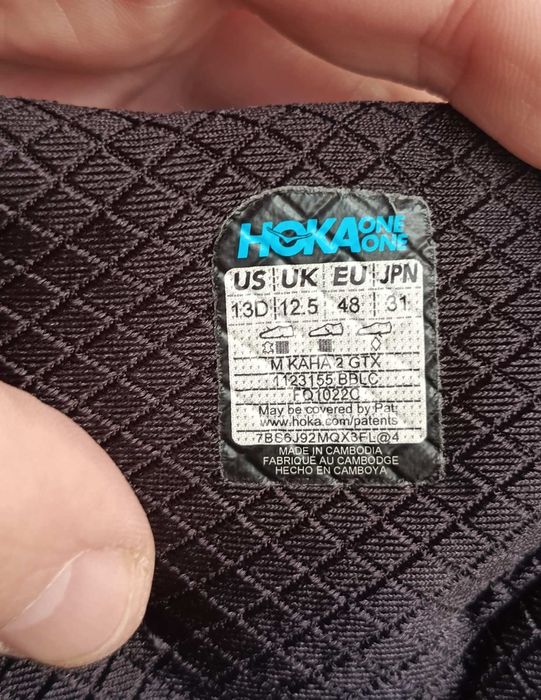 Кросівки Hoka gore-tex  (46р.30см)