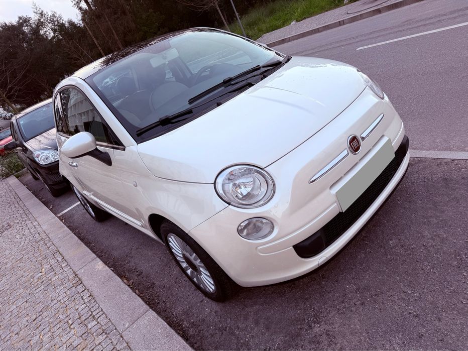 Fiat 500 - Caixa Automática c/ GPS e Tecto Panorâmico - 1.2 Dualogic