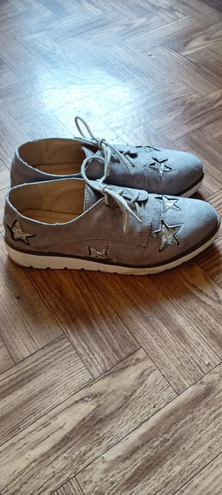 Buty damskie szare