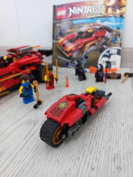 LEGO NINJAGO Переслідувач ніндзя X-1 (71737) Трохи некомплект