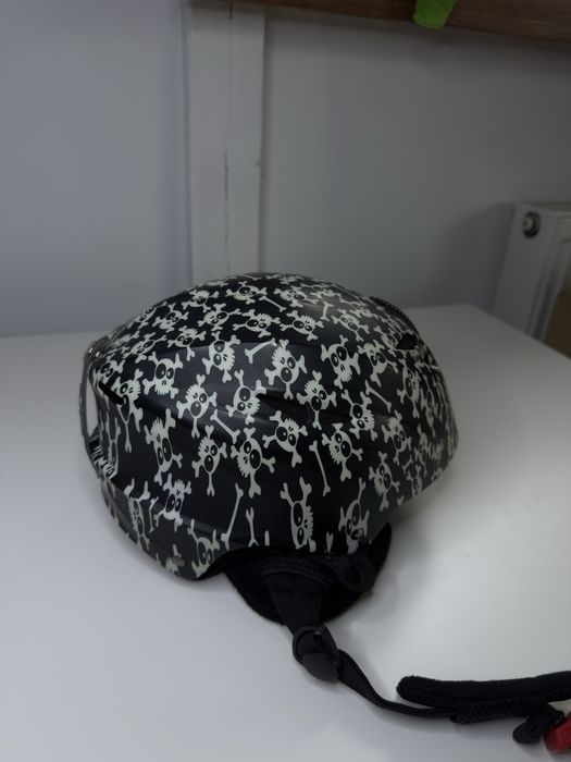 Kask narciarski Blizzard 49–53 cm • lekki, solidny, super wzór czaszki