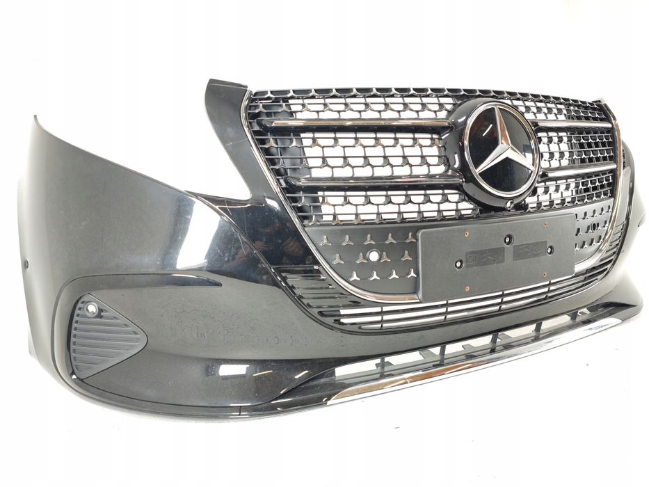 mercedes v klasa w447 447 ii lift zderzak przedni czujniki pts + grill