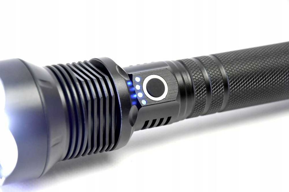 Latarka LED Akumulatorowa XHP90 10W Najmocniejsza