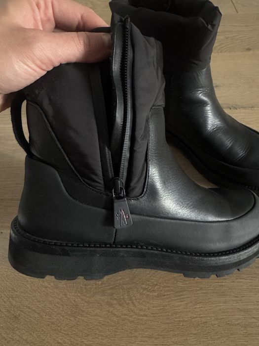 Чоботи Moncler чорні — zdjęcie 3