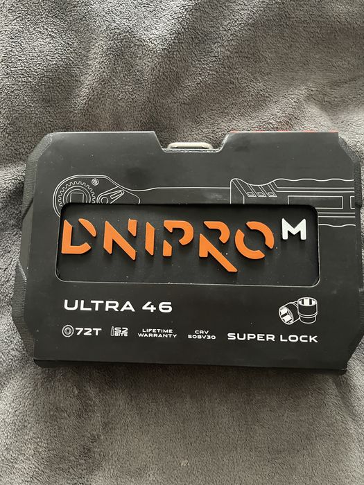 Набір інструментів Dnipro-M Ultra 46 шт. 1/4