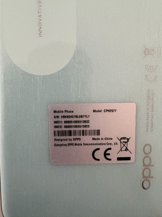 Oppo A58 6gb/128gb