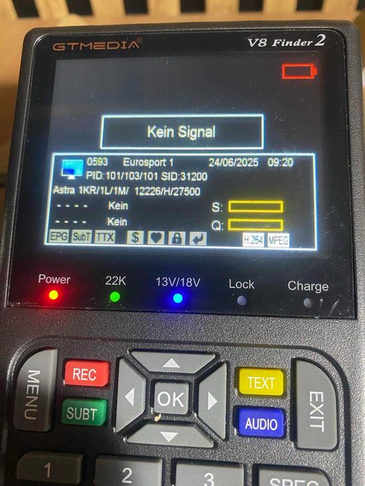 супутниковий вимірювач GTMEDIA V8 Finder 2