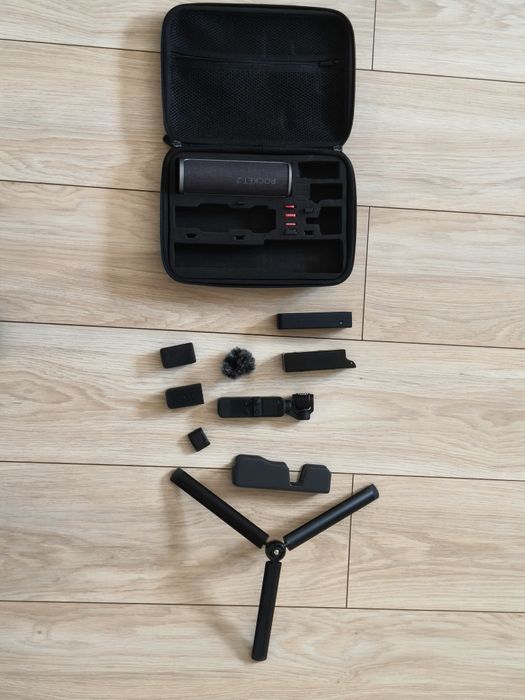 Kamerka DJI pocket 2 duży zestaw bardzo dobry stan