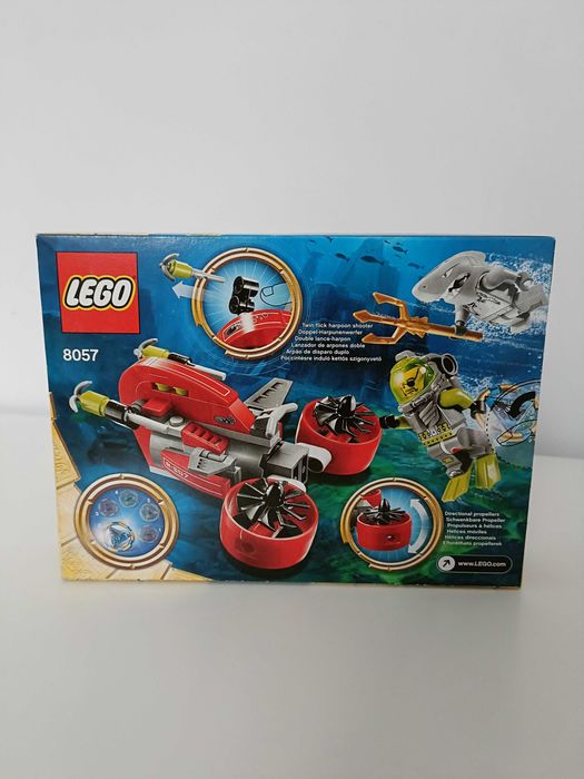 Klocki LEGO Atlantis 8057 - Niszczyciel nowe  unikat kolekcjoner