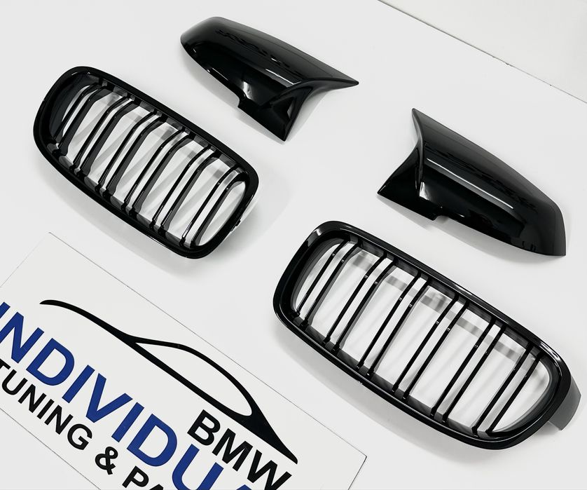 Ноздрі bmw f30 f10 f32 f34 f36 3gt накладки на зеркала решітки спойлер