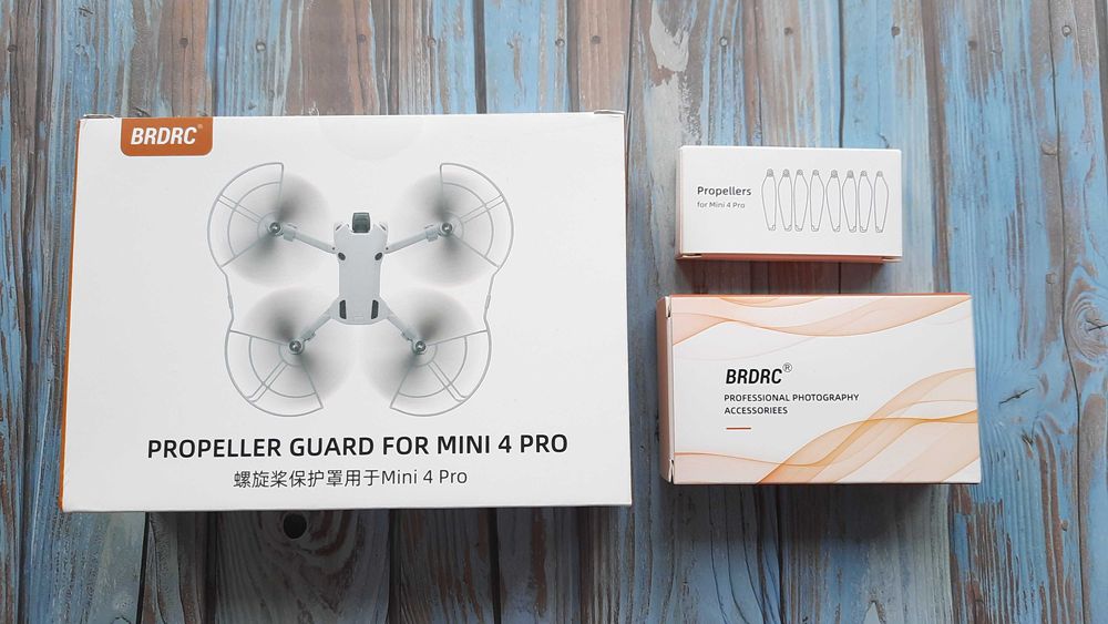 Набор DJI Mavic mini 4 pro Захист лопастей + Посадкове шасі + Лопасти