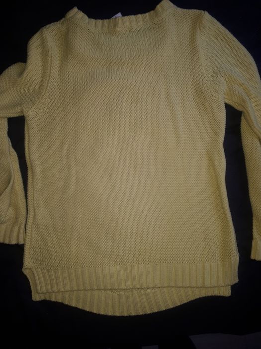 Sweter sweterek Vila r.S cytrynowy