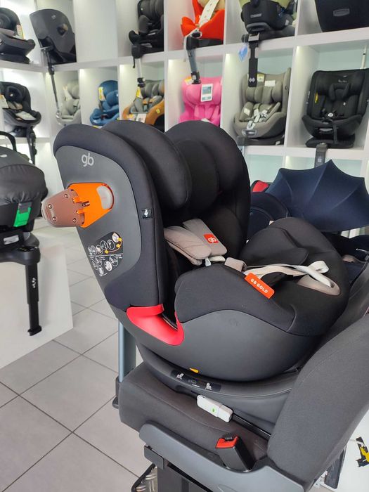 WYPRZEDAŻ! GB Convy-Fix Fotelik RWF/FWF 0-7 lat ISOFIX