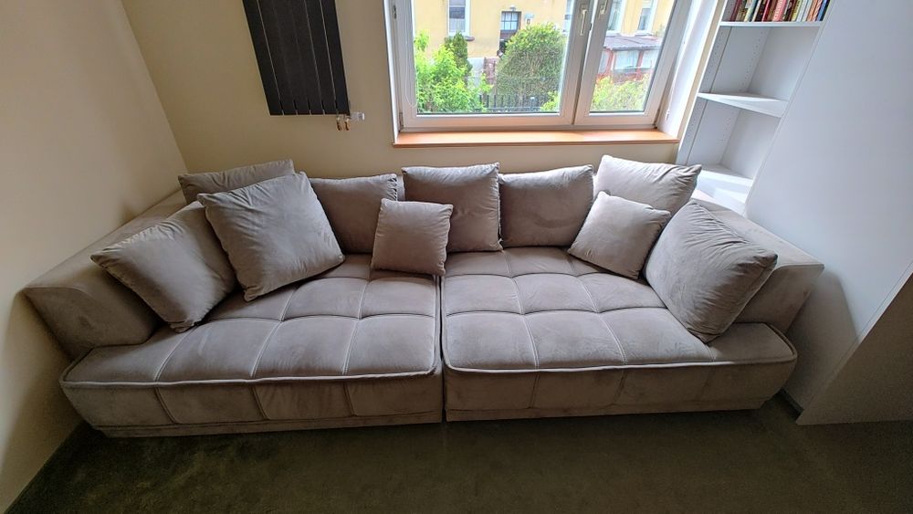 Kanapa, sofa, duża elektrycznie wysuwana