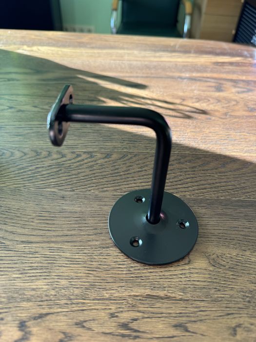 Кронштейн поруччя, для кріплення перил до стіни, h 100мм*65мм, d 75мм