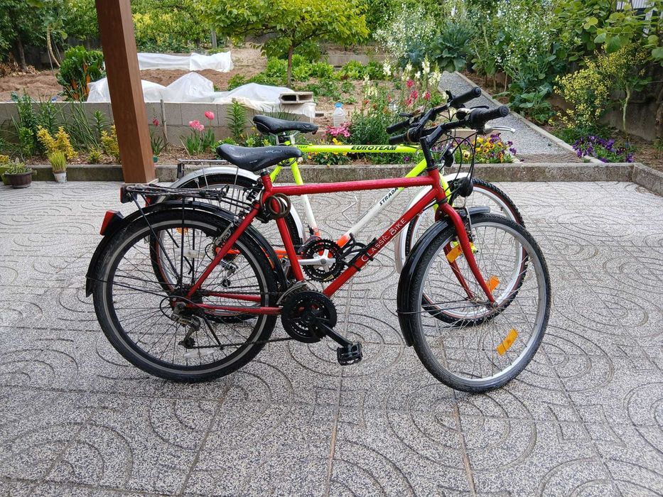 Bicicletas desportivas usadas