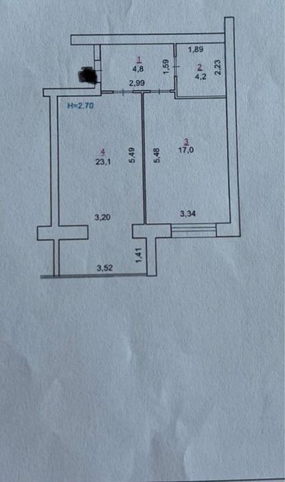 Продам 1кімн кв Смарт Сіті