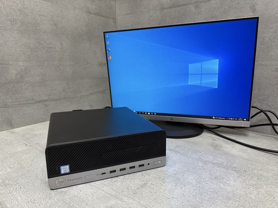 Системний блок ПК Hp ProDesk 600 G3/8gb ddr4/256gb ssd/i5-6500