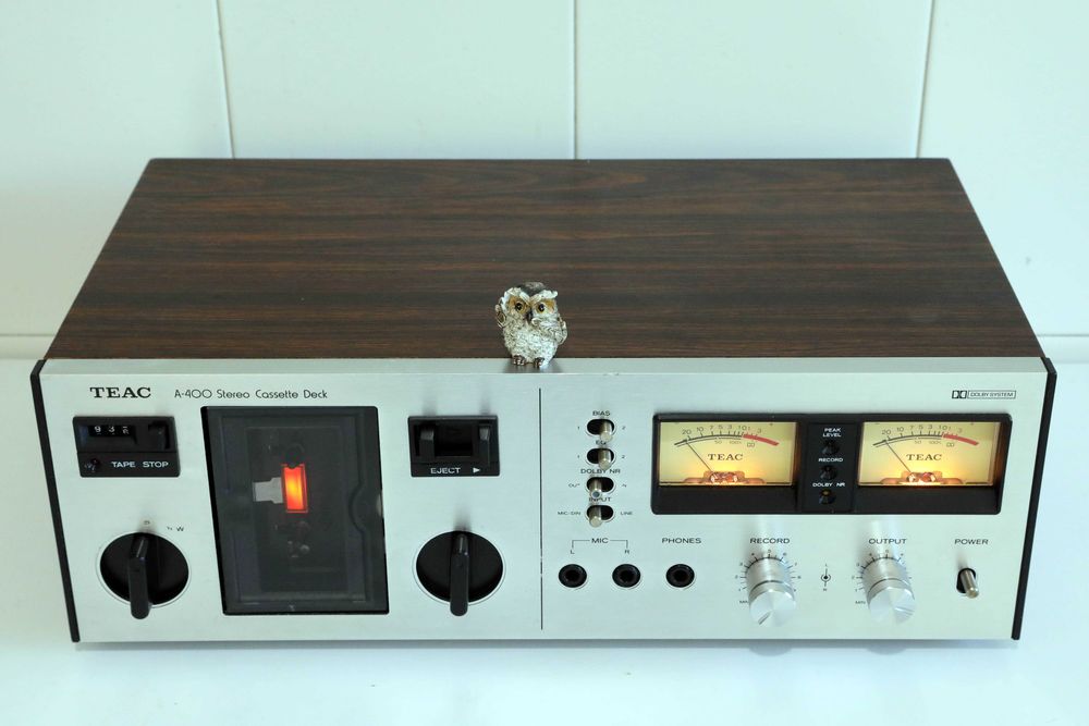 TEAC A-400 Tape Deck Cassetes