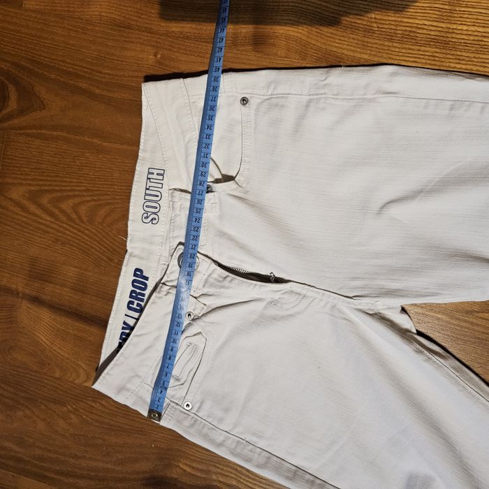 Białe jeansy 3/4 roz 36