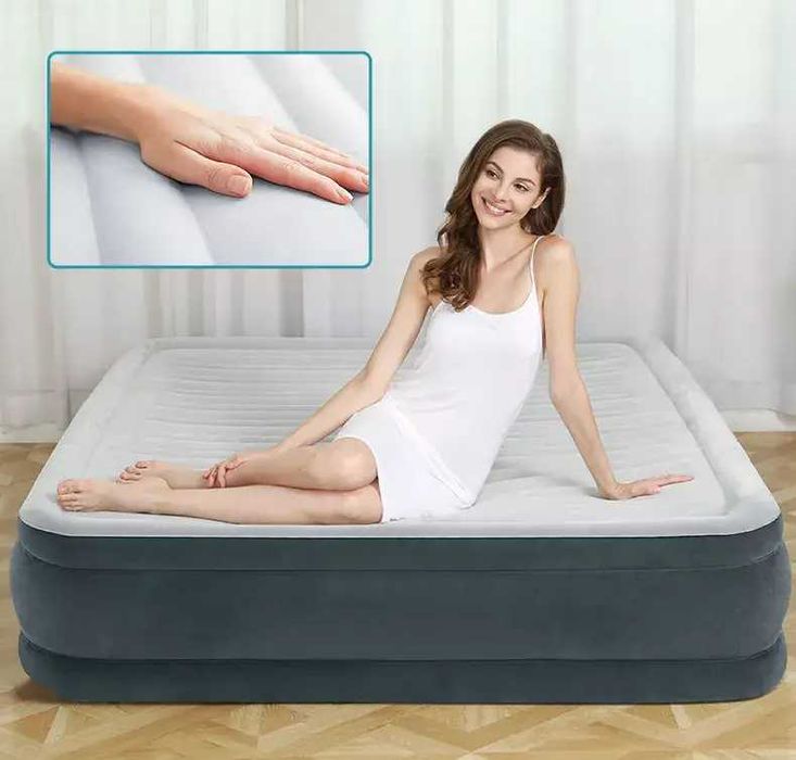 Ліжко матрац надувний двоспальний 203*152 см / Кровать матрас надувной