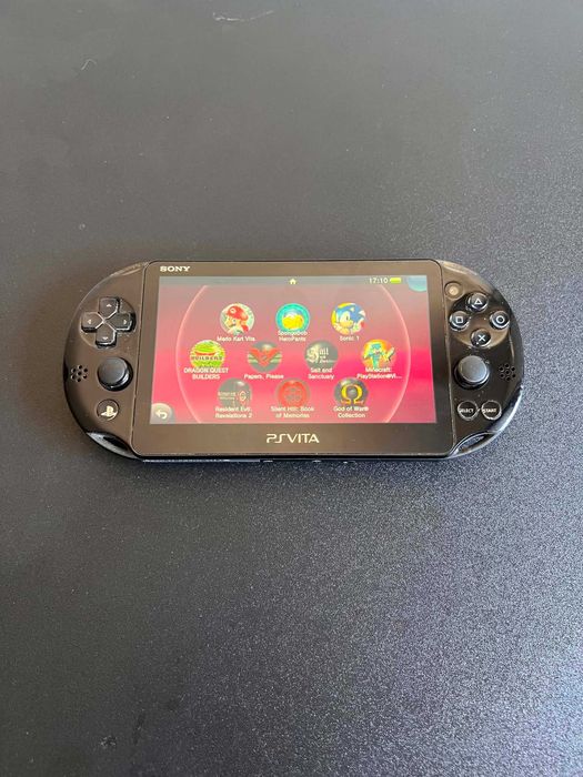 Sony PlayStation Vita Slim 2000 Preta com 50+ Jogos
