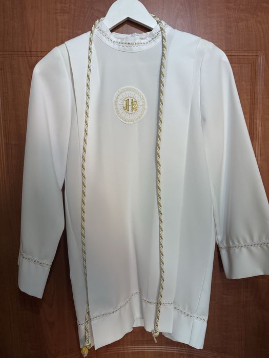 Okazja!Komplet Alba komunijna+spodnie+buty dla chlopca 146cm jak nowe!