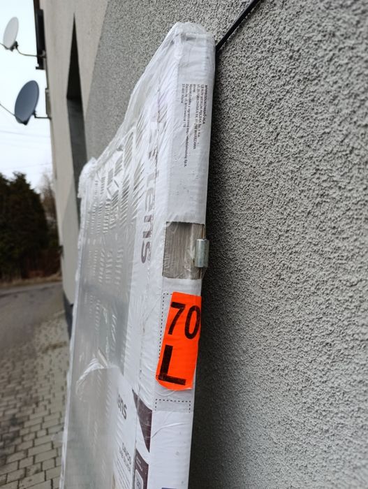 Drzwi wewnętrzne 70 L Davos Dąb silver