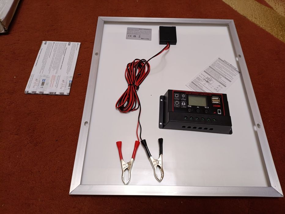 солнечная панель с контроллером