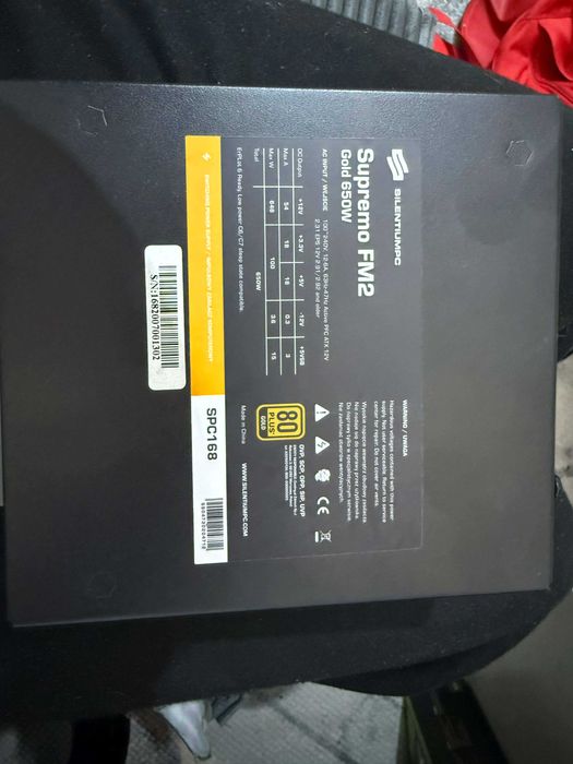 Sprzedam zasilacz SilentiumPC Supremo FM2 650W 80 Plus Gold