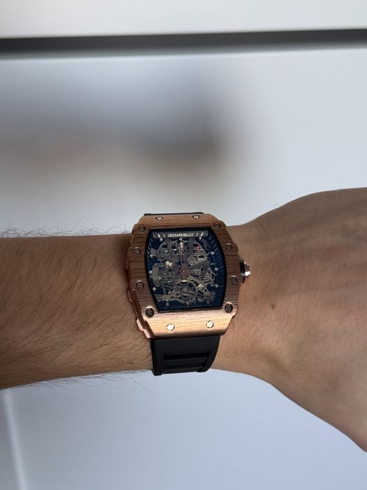 Zegarek meski richard mille rm kwarc kwarcowy automatic