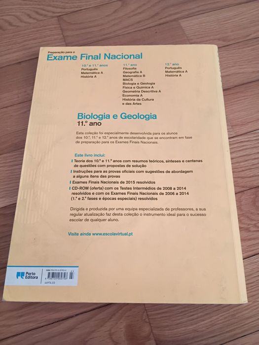 Exame Final Nacional Biologia e Geologia 11ºano 2016