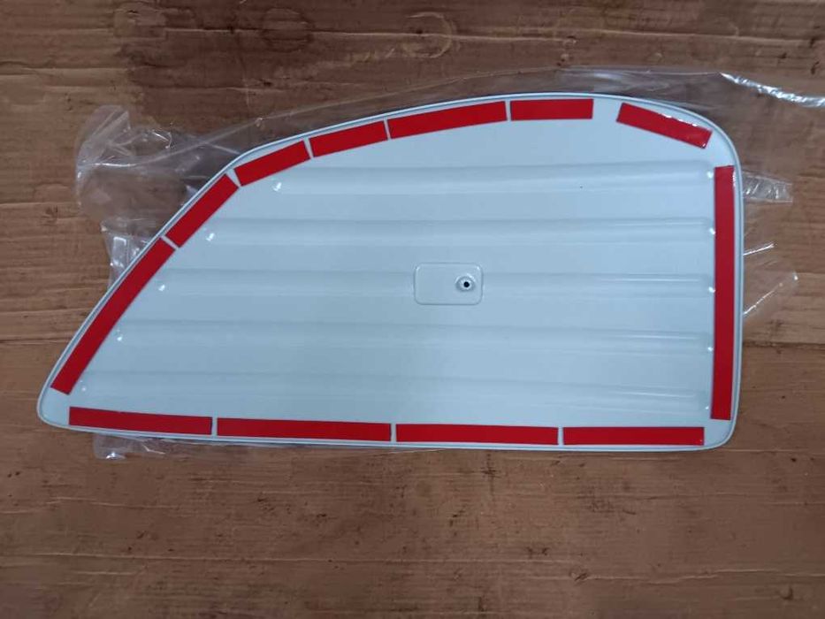 Painel esquerdo em aluminio mala lateral Honda