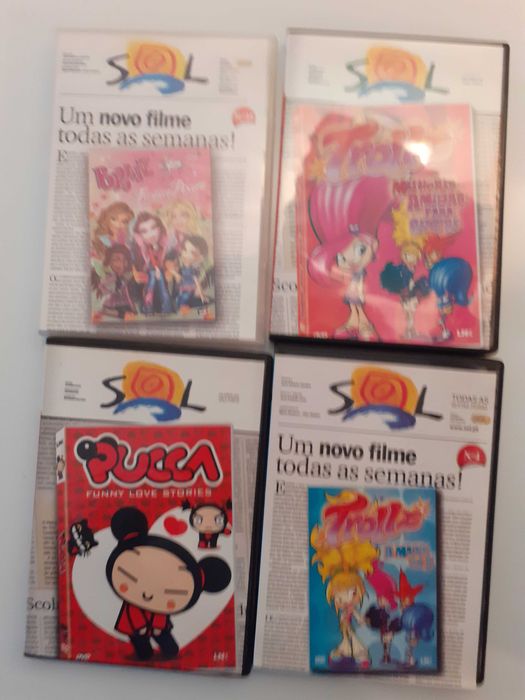 Varios dvds infantis